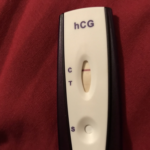 First Signal One Step Pregnancy Test, 12 Days Post Ovulation, Cycle Day 20