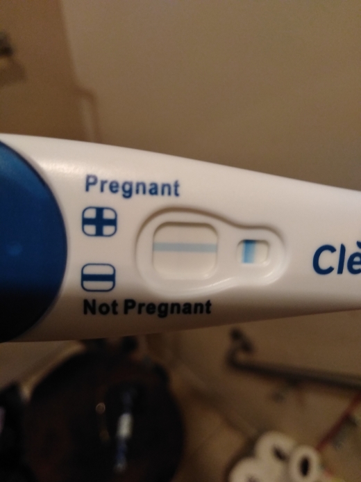 Clearblue Plus Pregnancy Test, 6 Days Post Ovulation, FMU, Cycle Day 28