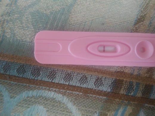 Generic Pregnancy Test, 17 Days Post Ovulation, Cycle Day 28