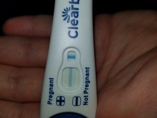 Clearblue Advanced Pregnancy Test, 10 Days Post Ovulation, FMU, Cycle Day 27