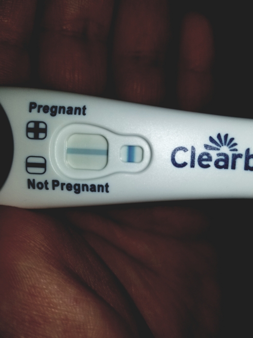 Clearblue Advanced Pregnancy Test, 10 Days Post Ovulation, FMU, Cycle Day 27