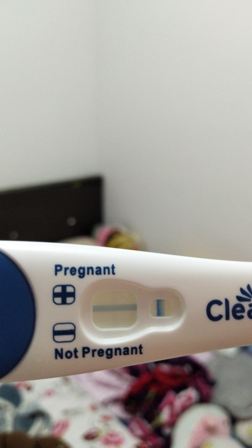 Clearblue Plus Pregnancy Test, 16 Days Post Ovulation, Cycle Day 31