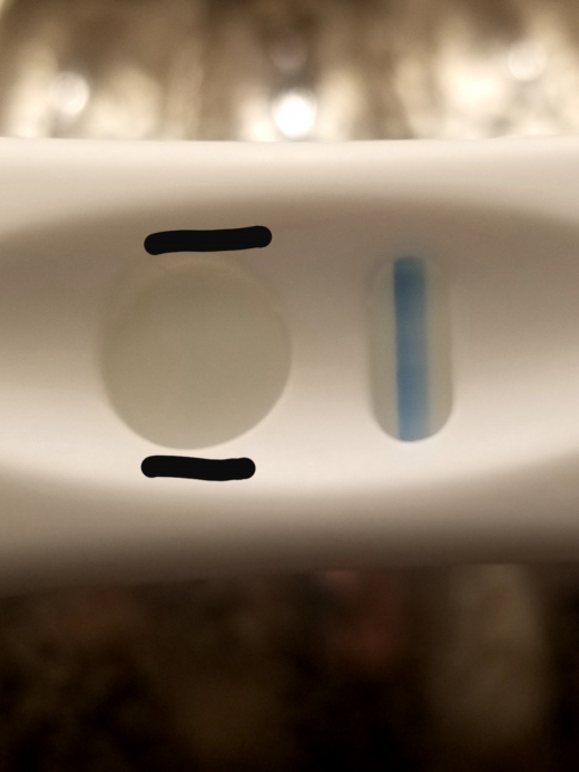 CVS One Step Pregnancy Test, 7 Days Post Ovulation