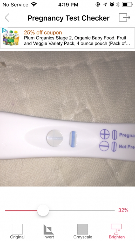 Equate One Step Pregnancy Test, 8 Days Post Ovulation, FMU, Cycle Day 24