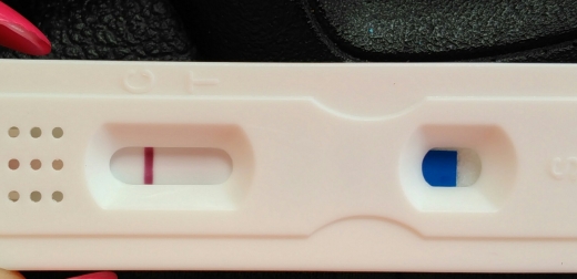 New Choice Pregnancy Test, 16 Days Post Ovulation, FMU, Cycle Day 27