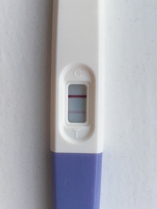 Generic Pregnancy Test, 15 Days Post Ovulation, FMU, Cycle Day 35