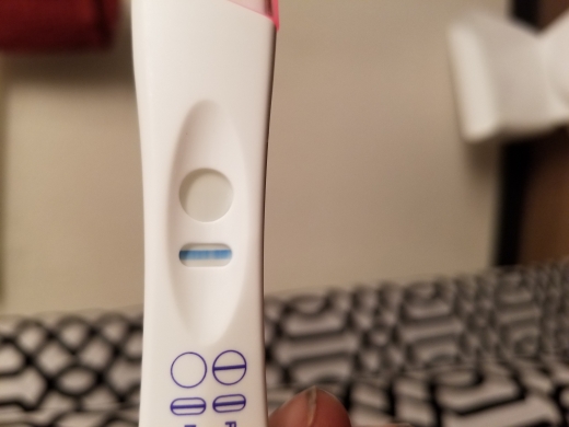 Generic Pregnancy Test, 21 Days Post Ovulation, FMU, Cycle Day 45