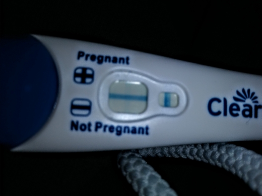 Clearblue Advanced Pregnancy Test, Cycle Day 19