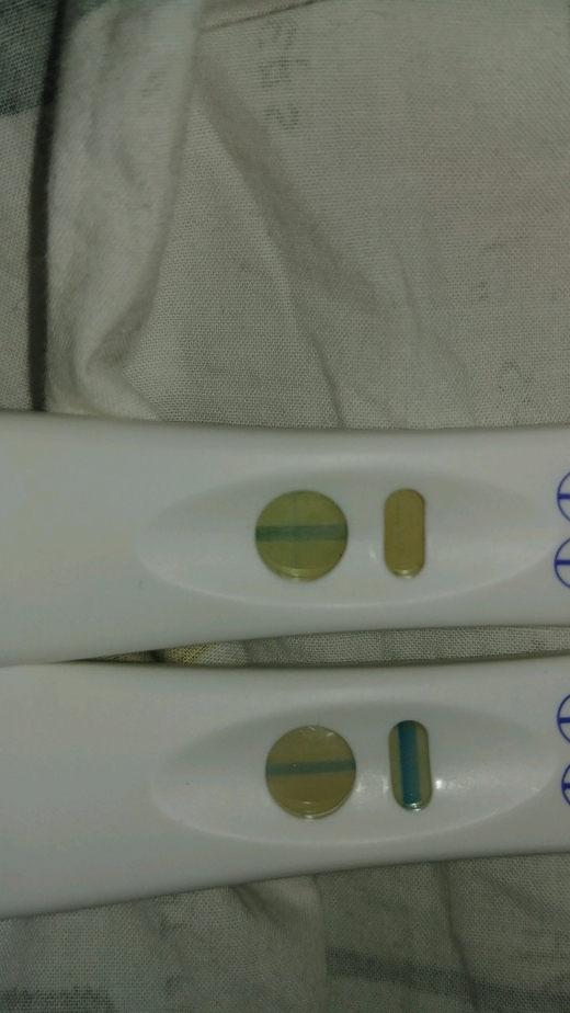 Walgreens One Step Pregnancy Test, 6 Days Post Ovulation, Cycle Day 28
