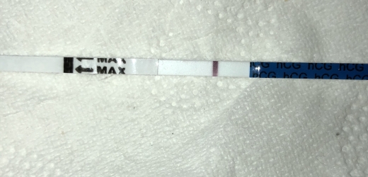Generic Pregnancy Test, 8 Days Post Ovulation