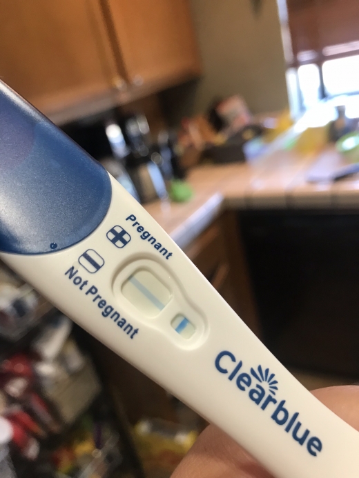 Clearblue Plus Pregnancy Test, 6 Days Post Ovulation, FMU, Cycle Day 18