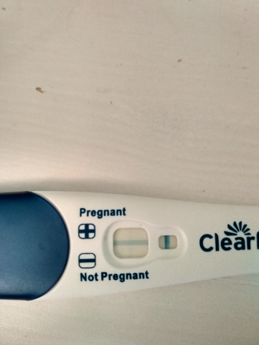 Clearblue Plus Pregnancy Test, 8 Days Post Ovulation, Cycle Day 23