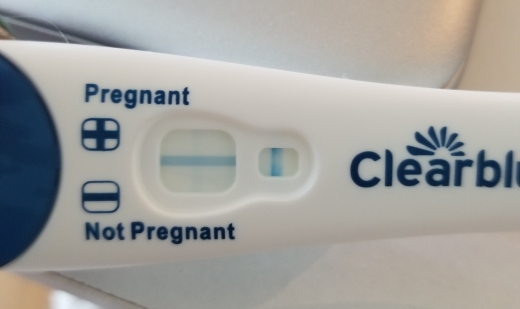 Clearblue Advanced Pregnancy Test, 10 Days Post Ovulation