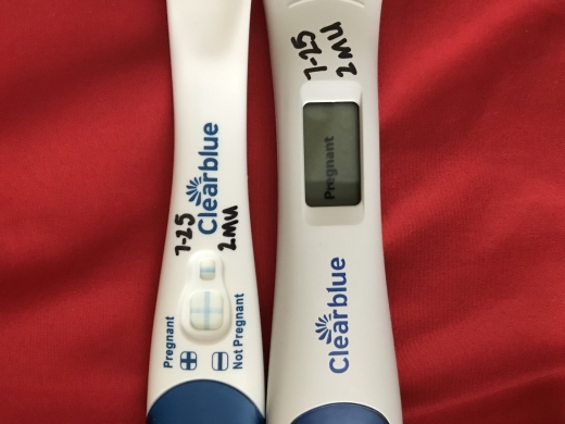 Clearblue Digital Pregnancy Test, 18 Days Post Ovulation