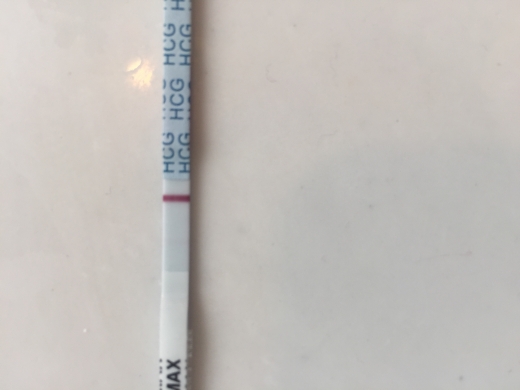 Generic Pregnancy Test, 11 Days Post Ovulation, FMU, Cycle Day 27