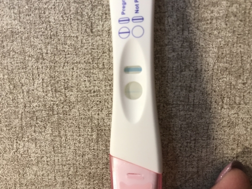 Walgreens One Step Pregnancy Test, FMU, Cycle Day 25