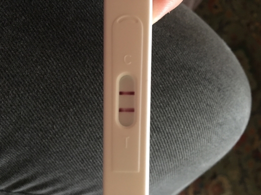 Generic Pregnancy Test, 19 Days Post Ovulation, Cycle Day 33