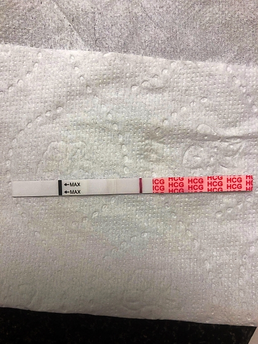 Wondfo Test Strips Pregnancy Test, 9 Days Post Ovulation, FMU