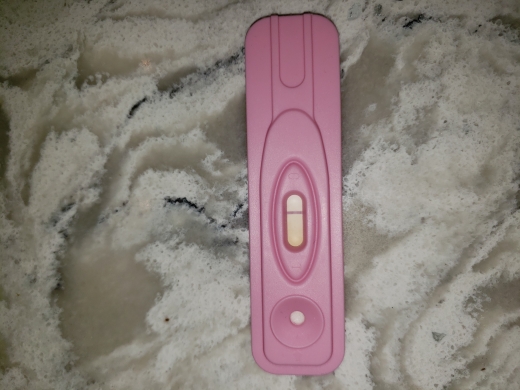 New Choice (Dollar Tree) Pregnancy Test, 21 Days Post Ovulation