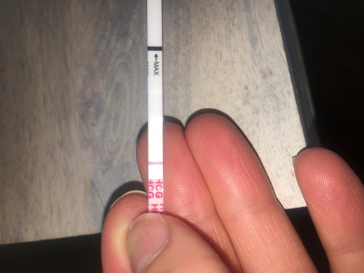 Wondfo Test Strips Pregnancy Test, Cycle Day 25