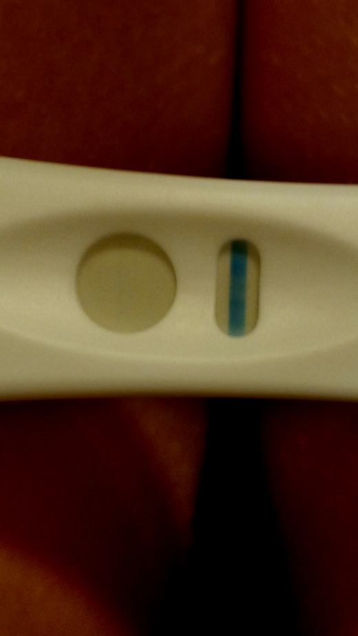 Walgreens One Step Pregnancy Test, FMU, Cycle Day 34