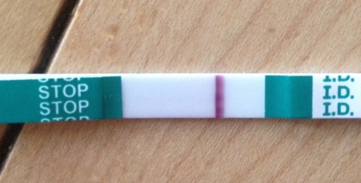 Home Pregnancy Test, 8 Days Post Ovulation