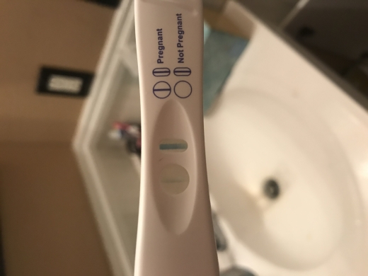 Walgreens One Step Pregnancy Test, 10 Days Post Ovulation, Cycle Day 26
