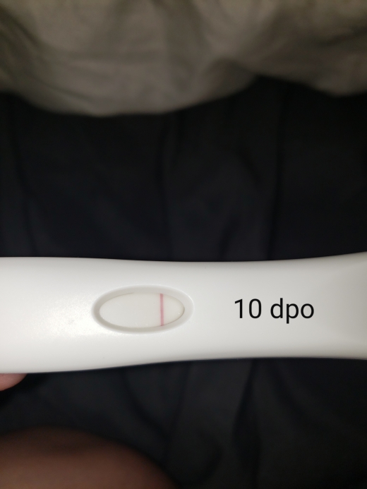 Home Pregnancy Test, 10 Days Post Ovulation