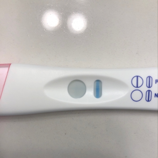 Generic Pregnancy Test, 9 Days Post Ovulation, FMU, Cycle Day 28
