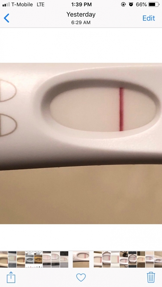 First Response Early Pregnancy Test, 8 Days Post Ovulation, FMU, Cycle Day 24