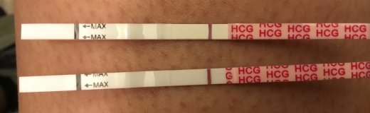 Wondfo Test Strips Pregnancy Test, 7 Days Post Ovulation