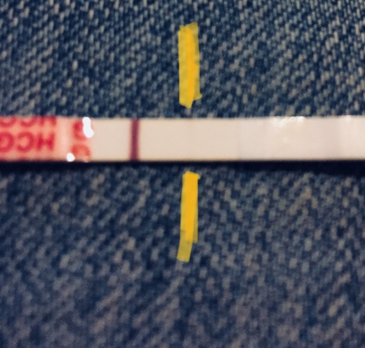 Wondfo Test Strips Pregnancy Test, 9 Days Post Ovulation, Cycle Day 23