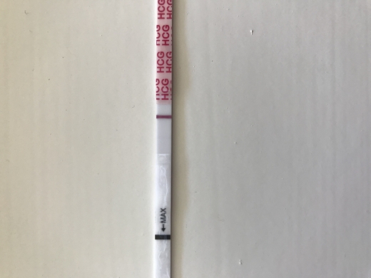 Wondfo Test Strips Pregnancy Test, 10 Days Post Ovulation, Cycle Day 29