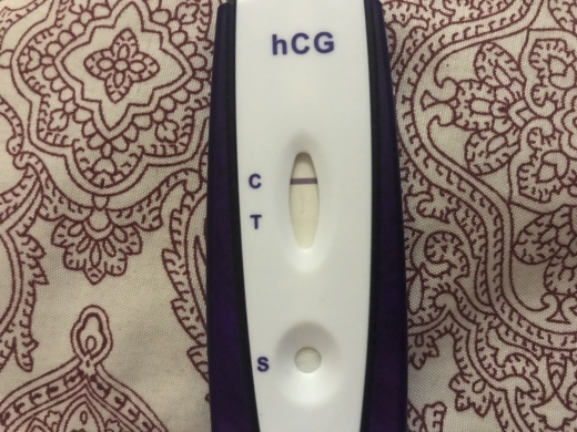 First Signal One Step Pregnancy Test, 9 Days Post Ovulation, FMU, Cycle Day 25