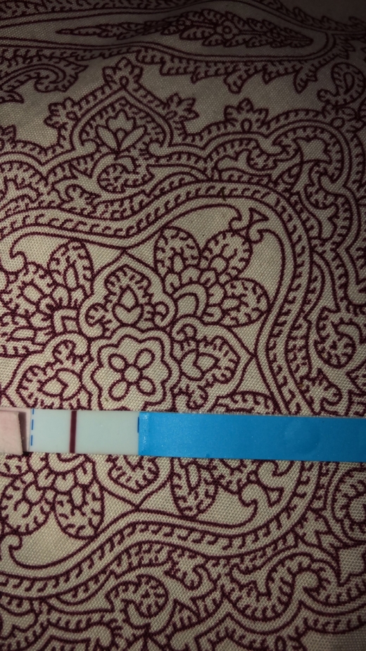 Equate One Step Pregnancy Test, Cycle Day 28