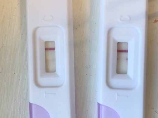 Home Pregnancy Test, 13 Days Post Ovulation, Cycle Day 33