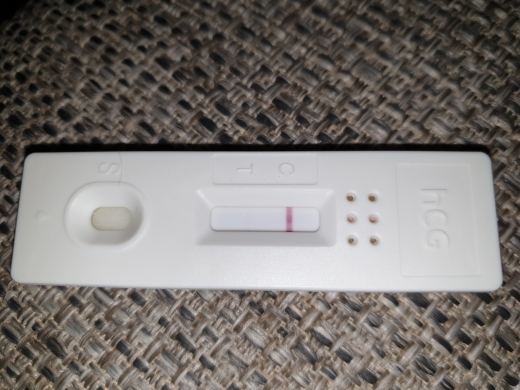 Home Pregnancy Test, 9 Days Post Ovulation, Cycle Day 22