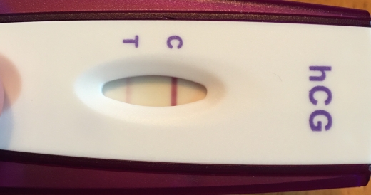 First Signal One Step Pregnancy Test, 12 Days Post Ovulation