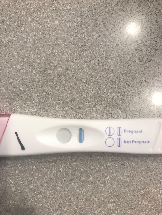 CVS Early Result Pregnancy Test, 21 Days Post Ovulation, Cycle Day 30