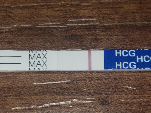 Wondfo Test Strips Pregnancy Test, 8 Days Post Ovulation, FMU
