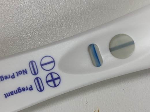 Walgreens One Step Pregnancy Test, 14 Days Post Ovulation, FMU, Cycle Day 20