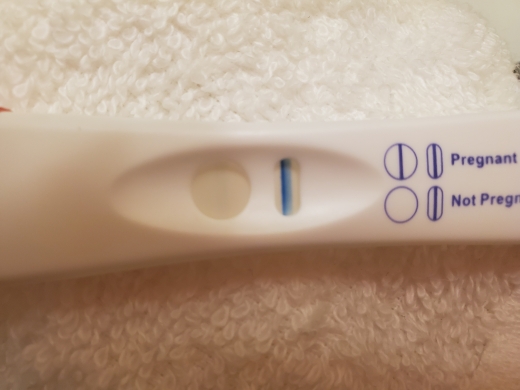 CVS Early Result Pregnancy Test, 12 Days Post Ovulation, Cycle Day 29