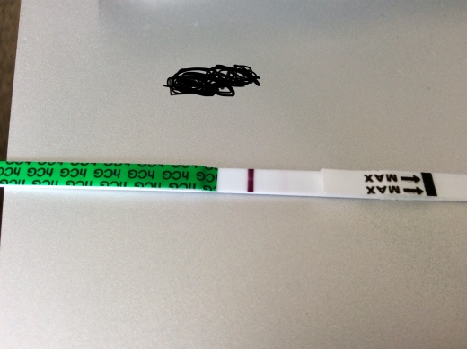 Generic Pregnancy Test, 17 Days Post Ovulation, Cycle Day 31