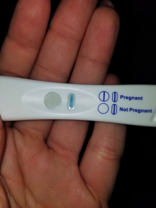 negative equate pregnancy test