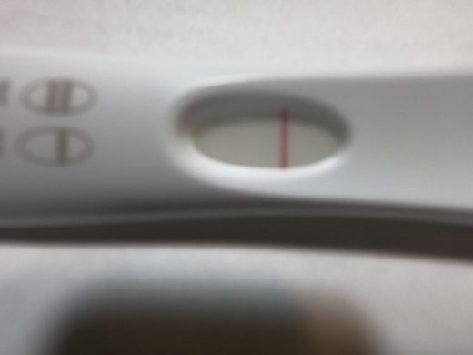 First Response Rapid Pregnancy Test, 8 Days Post Ovulation, FMU, Cycle Day 25