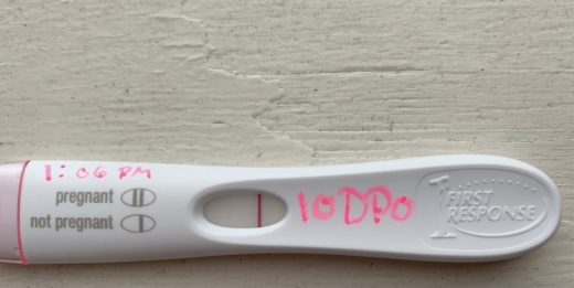 First Response Early Pregnancy Test, 10 Days Post Ovulation, FMU