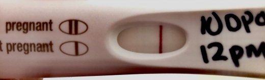 Home Pregnancy Test, 10 Days Post Ovulation