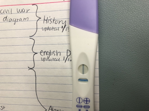 Walgreens One Step Pregnancy Test, 8 Days Post Ovulation, FMU, Cycle Day 26