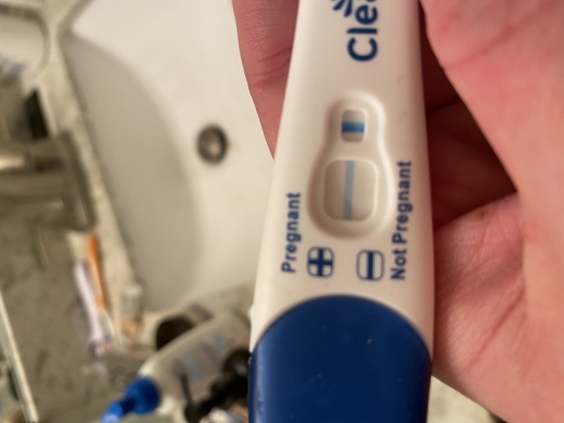 Clearblue Plus Pregnancy Test, 10 Days Post Ovulation