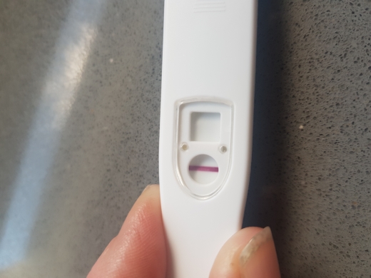 Generic Pregnancy Test, 8 Days Post Ovulation, Cycle Day 24